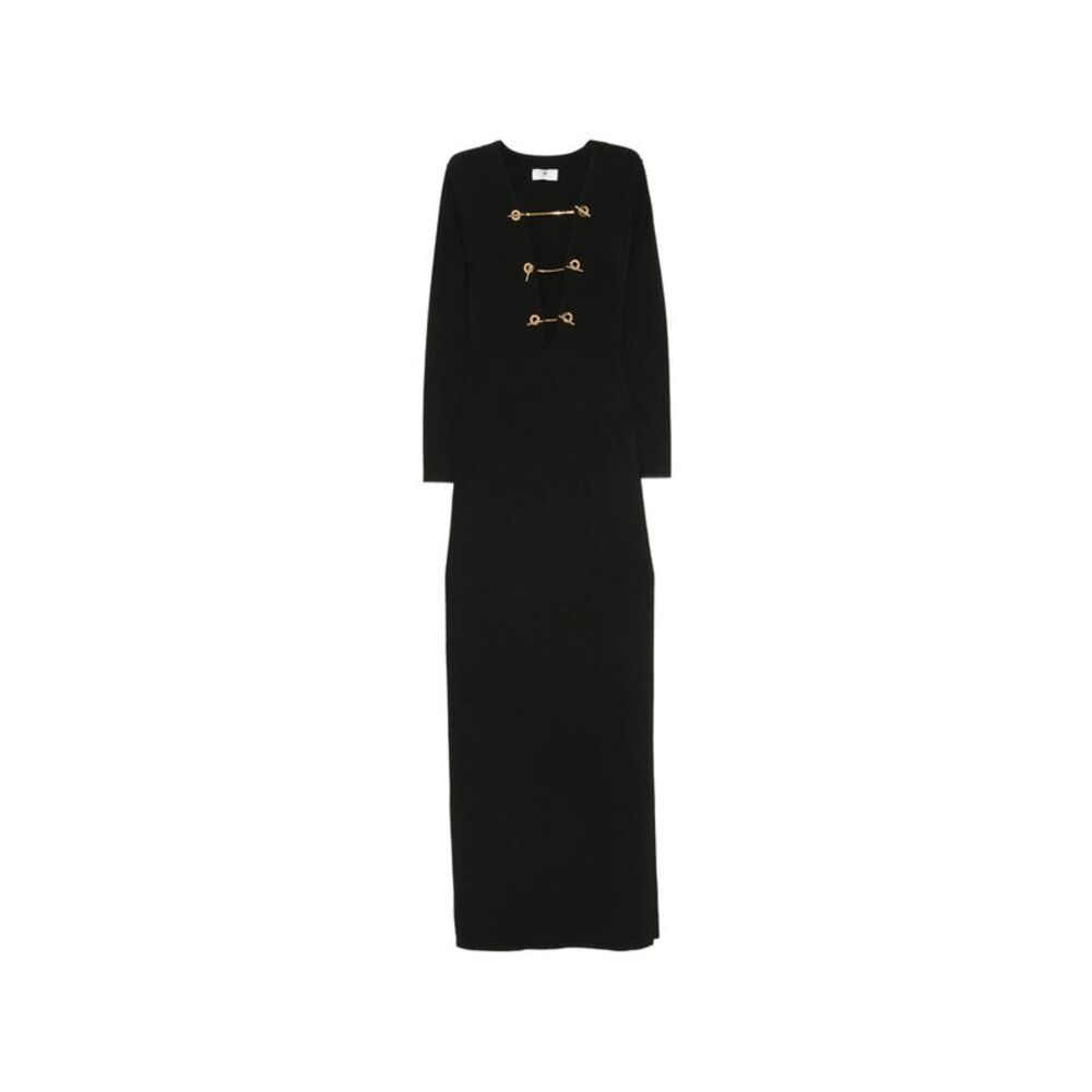 Elisabetta Franchi Black Dresses - Evening Dresses Women